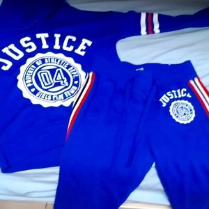 Justice sweatsuit